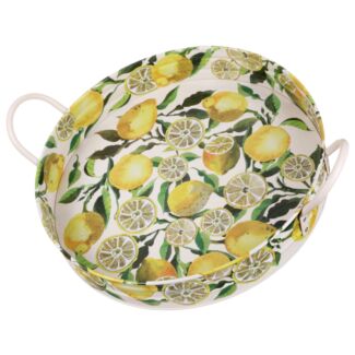 Fruits Lemons Large Handle Tray
