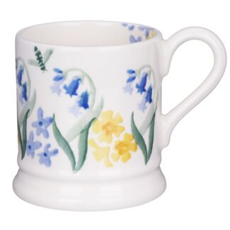 Wildflower Walks Bluebells Half Pint Mug