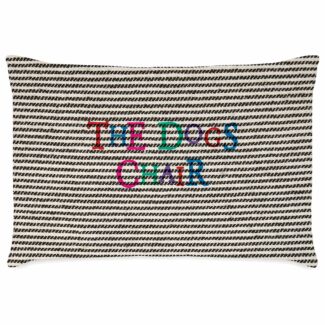 The Dogs Chair Thin Striped Cushion
