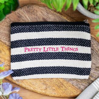 Pretty Little Things Wide Striped Purse