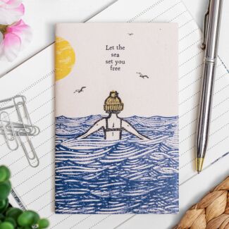 ‘Let The Sea Set You Free’ Swimmers Notebook