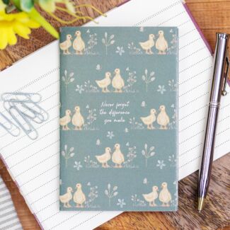 Meadow Friends 'Never Forget The Difference' Duckling Notebook