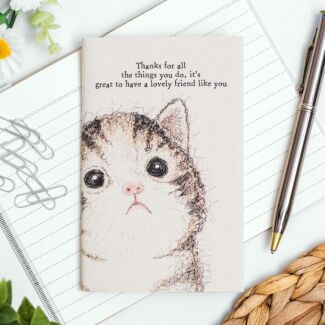 'Thanks For All The Things' Small Cat Book