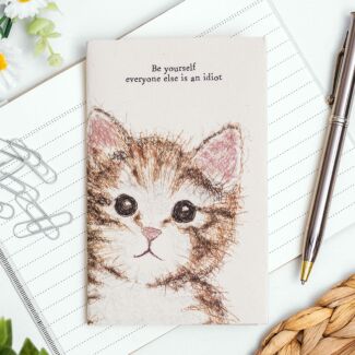 'Be Yourself' Small Cat Book