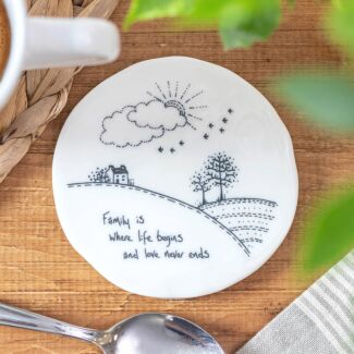 ‘Family Is Where The Life Begins’ Countryside Coaster