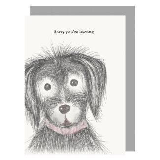 ‘Sorry You Are Leaving’ Dog Extra Large Greetings Card