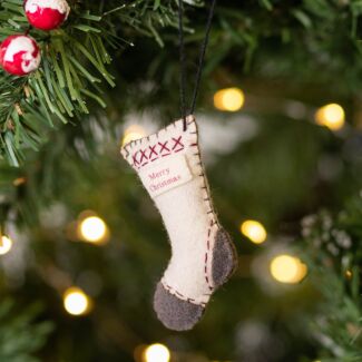 Christmas Small Felt Hanging Stocking