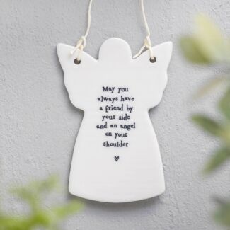 ‘May You Always Have A Friend’ Porcelain Angel