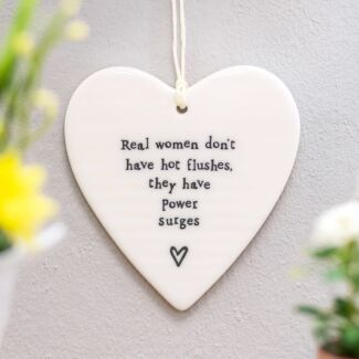 ‘Real Women’ Wobbly Porcelain Heart