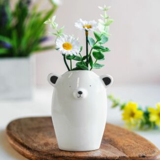 Large Animal Bear Vase