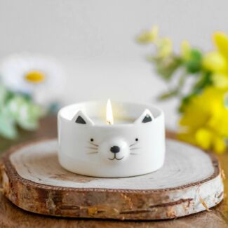 Animal Tea Light Holder Cat