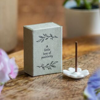 Little Box Of Positivity Matchbox Incense Set