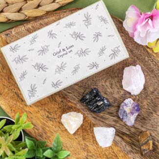 Grief & Loss Large Matchbox Crystal Set