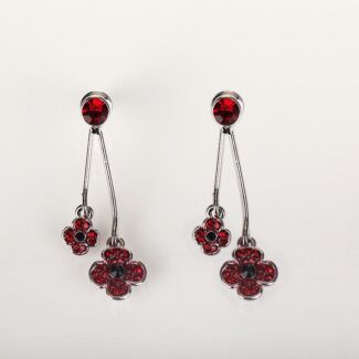 Double Poppy Earrings 