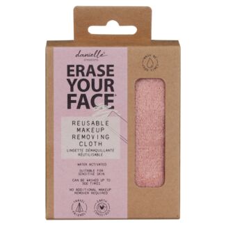 Erase Your Face Pink Makeup Removing Cloth