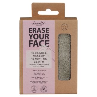 Erase Your Face Grey-Green Makeup Removing Cloth