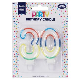 30th Birthday Candle