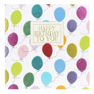 Hey Fresco ‘Balloons’ Birthday Card