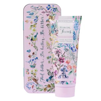 Flower of Focus Shea Butter 100ml Hand Cream Tin