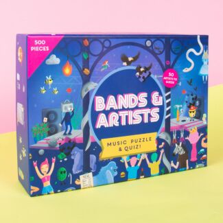 Bands & Artists Music Puzzle & Quiz