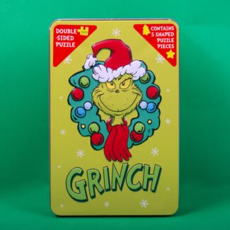 The Grinch 500-Piece Double-Sided Puzzle in Tin
