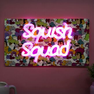 Squish Squad Large Neon Wall Light