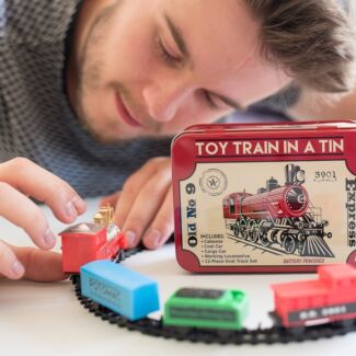 Toy Train In a Tin