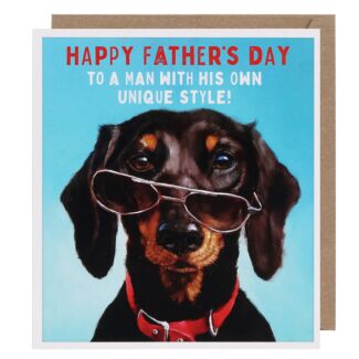 Unique Style Father’s Day Card