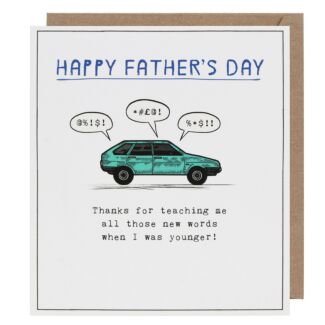 New Words Father’s Day Card