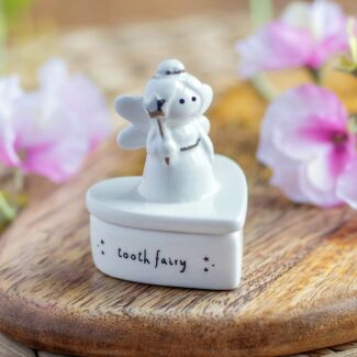 ‘Send With Love’ Ceramic Tooth Fairy Pot