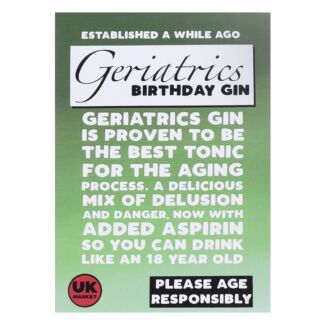 Pickled Prints ‘Geriatric’ Birthday Card
