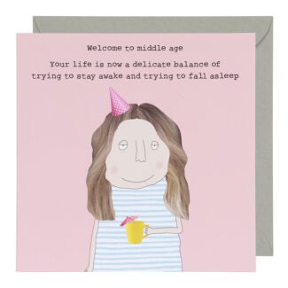‘Middle Age’ Greetings Card