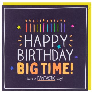 Big Time Birthday Card