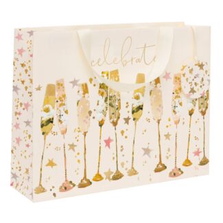 Stephanie Dyment Flutes Landscape Large Gift Bag