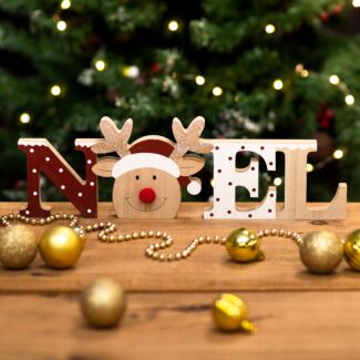 Wooden Noel Sign