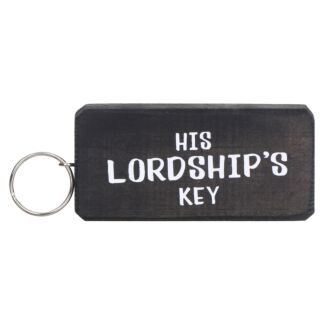 ‘His Lordship’s Keys’ Wooden Keyring