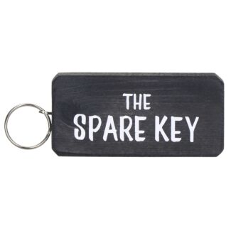 ‘The Spare Key’ Wooden Keyring