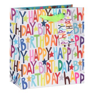 Paper Salad Happy Birthday Medium Gift Bag