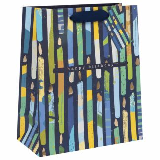 Navy Candles Large Birthday Gift Bag