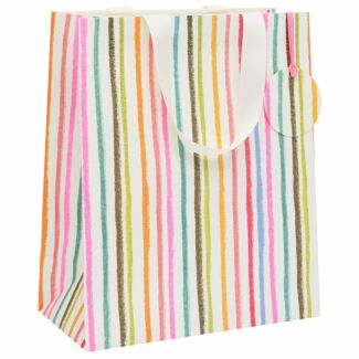 Multi Stripes Large Gift Bag