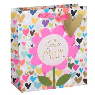 Paper Salad Hearts & Flowers Medium Gift Bag