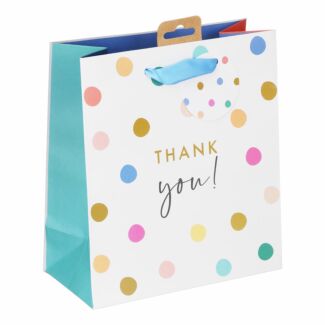 Thank You Polka Dots Medium Gift Bag