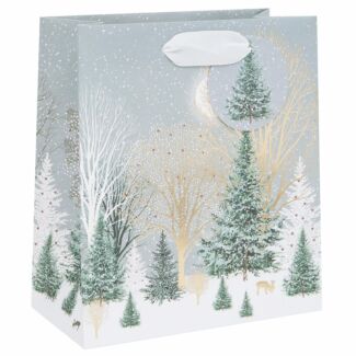 Pizazz Frosty Grove Extra Large Christmas Gift Bag