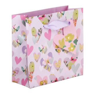 Stephanie Dyment Hearts Small Gift Bag