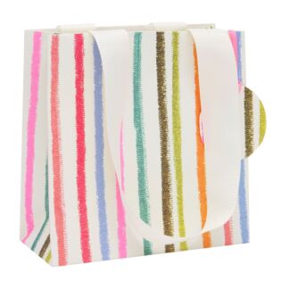 Vertical Stripes Small Gift Bag