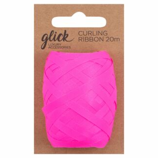 Neon Pink Curling Ribbon