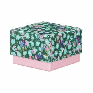 Green Floral Meadow Small Gift Box