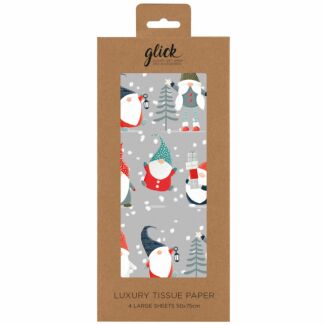 Grey Gonk Tissue Paper