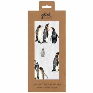 Pizazz Polar Penguins Tissue Paper