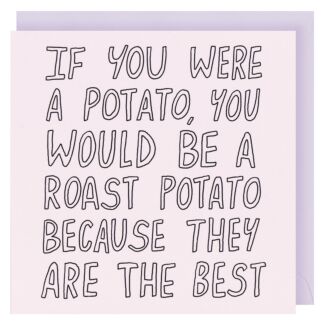 G Mosley ‘Roast Potato’ Greetings Card
